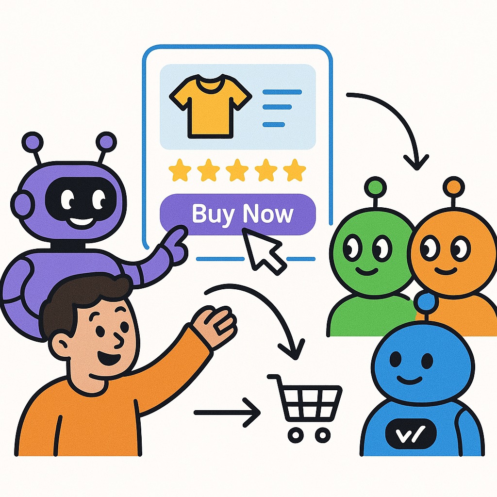 AI recommendation to purchase flow